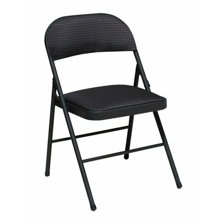 COSCO Folding Chair Fabric Blk 14-995-TMS4
